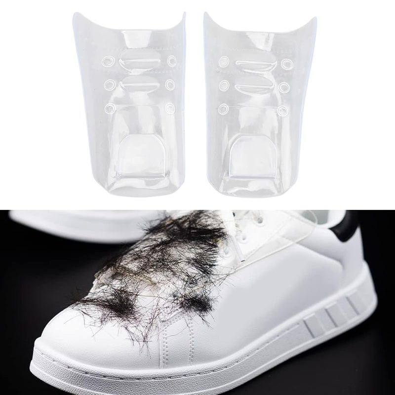 Fydun Barber Shoes Cover Shoe Lace Covers For Barber High Transparent Hair Stylist Shoes Cover Odorless Haircut Shoes Cover for Handy Barber Tool - Image 2